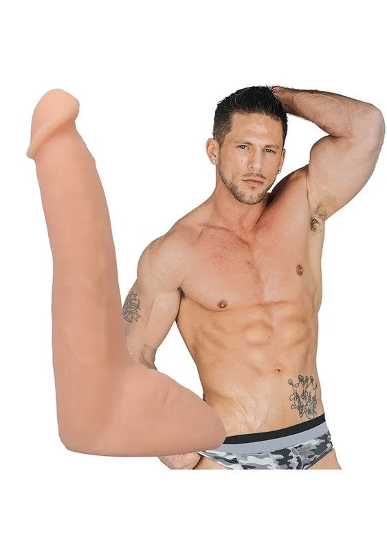 DocJohnsonRomanToddRealisticULTRASKYNDildo8″/20cmVanilla