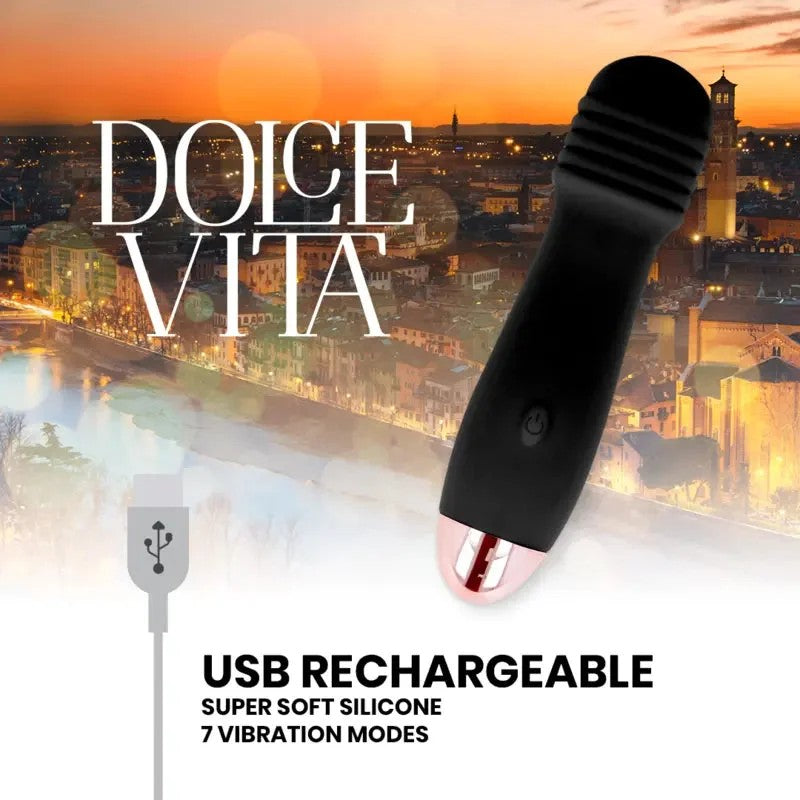 DOLCEVITA–AUFLADBARERVIBRATORDREISCHWARZ7GESCHWINDIGKEIT