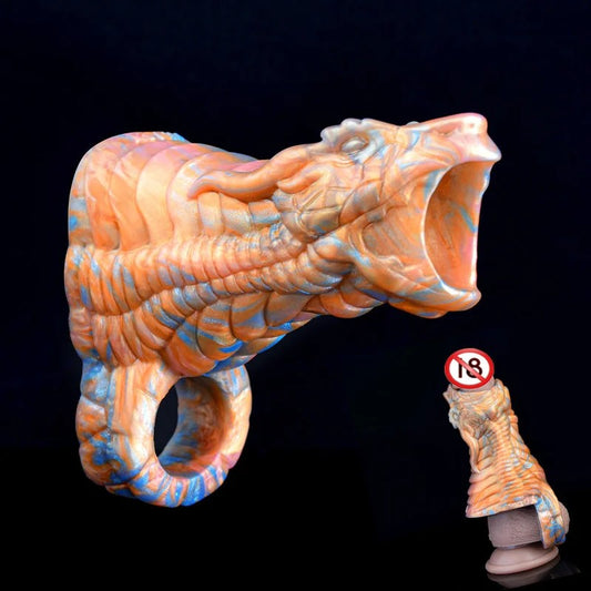 DomlustDragonMonsterdildoPenishüllePenisvergrößererSexspielzeugfürMänner