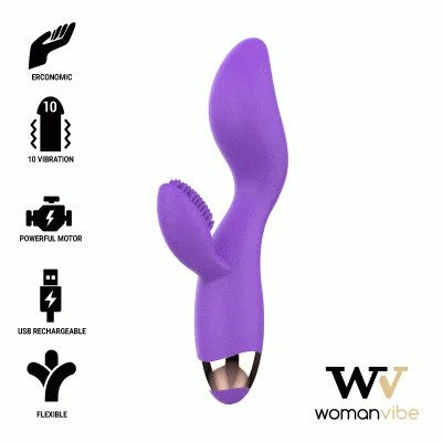 DonnaAufladbarerSilikonvibrator|Womanvibe