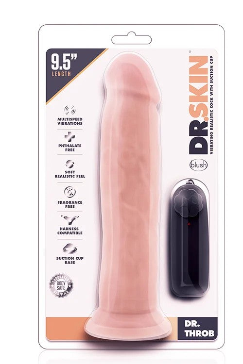 Dr.Skin–Dr.Throb–9,5″VibratingCock