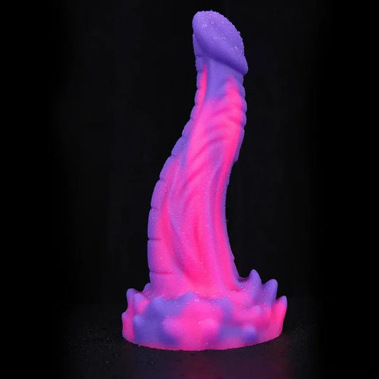 Drachenmonster-Dildo-Buttplug–exotischerSilikon-Analplug-Prostata-Massagegerät