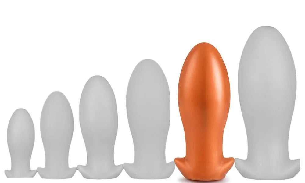 DragonEggSoftSiliconeButtPlugXXL23x8,5cm