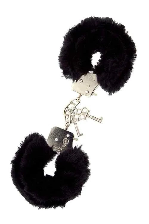 DreamToysHandcuffsWithPlushBlack