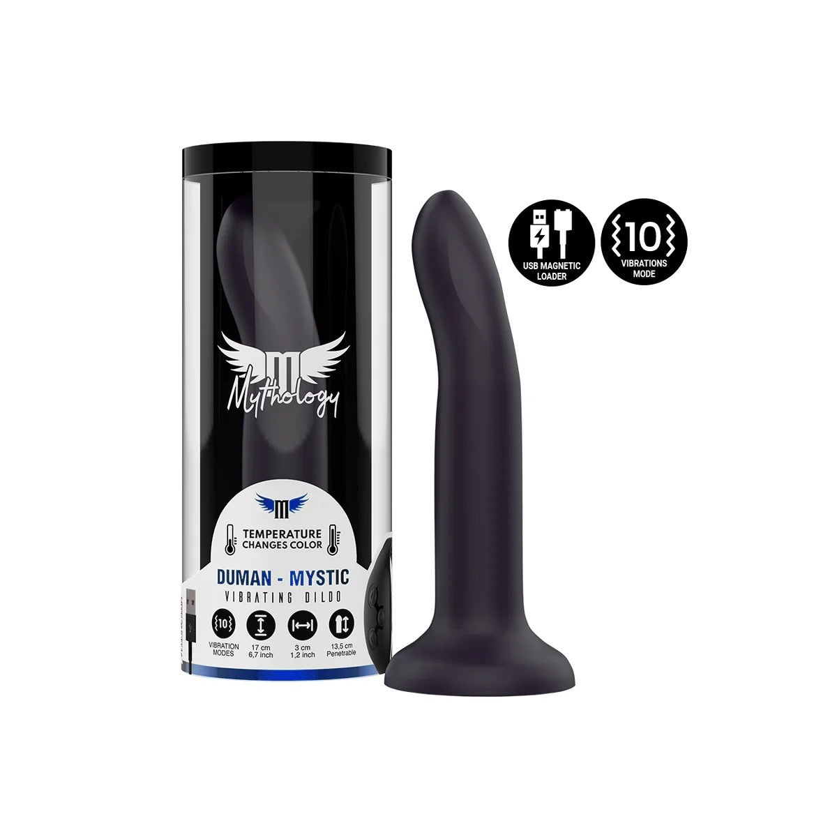 DUMANMYSTICDILDOMVIBRATORKOMPATIBELMITWATCHMEWIRELESSTECHNOLOGYVONMYTHOLOGYFANTASYDILDO