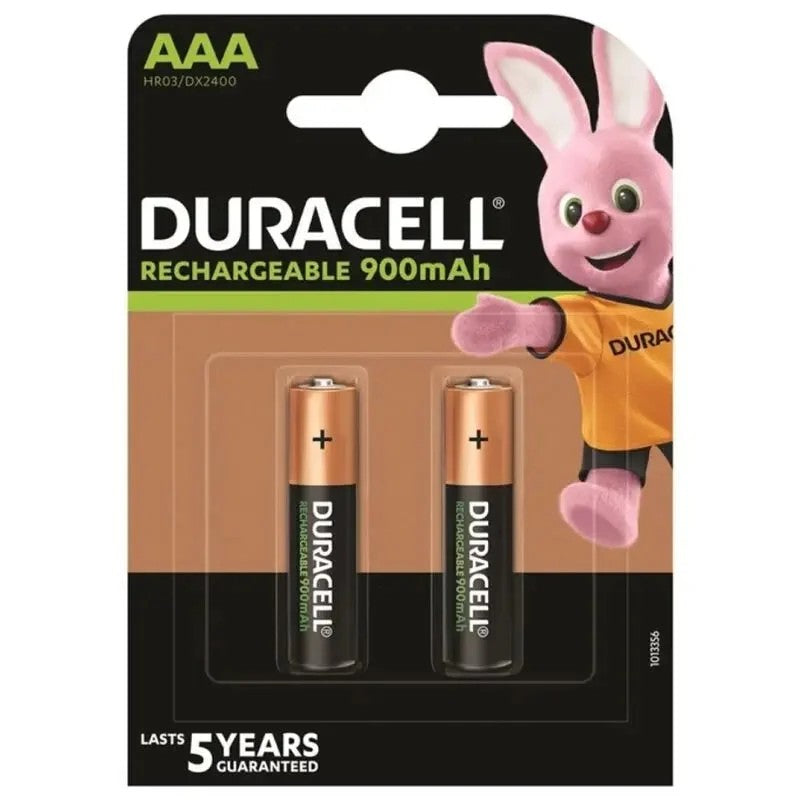 DURACELL–WIEDERAUFLADBAREBATTERIEHR03AAA900mAh2EINHEIT