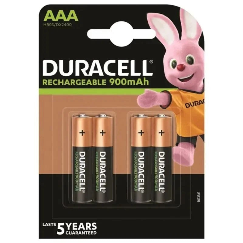 DURACELL–WIEDERAUFLADBAREBATTERIEHR03AAA900mAh4EINHEIT