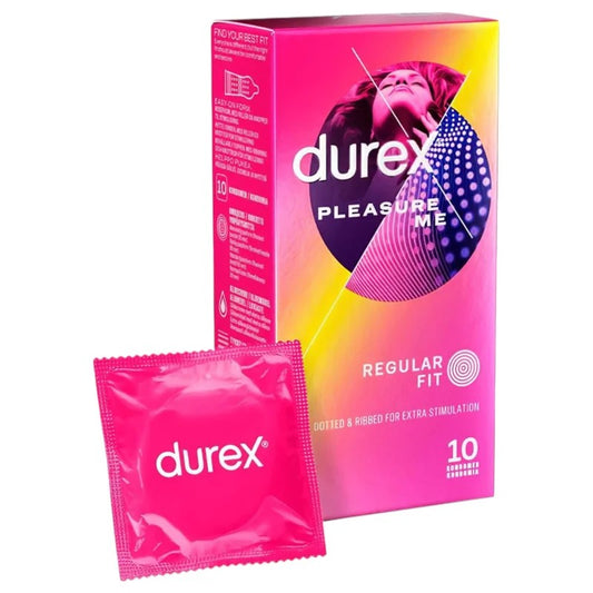DurexPleasureMe–gerippt/genopptesKondom(10Stk.)