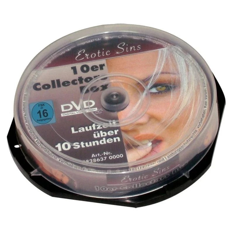 DVD-Set„EroticSins“,10er-Spindel,600Min.Laufzeit