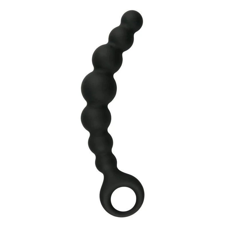 EasytoysAnalCollection–GebogenerAnalplugmitPerlenform