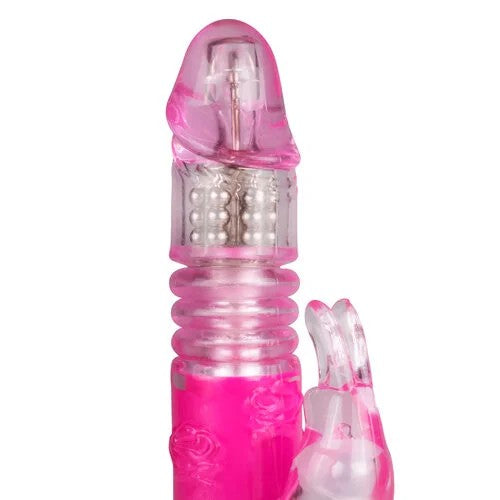 EasyToysThrustingRabbitVibratorPink