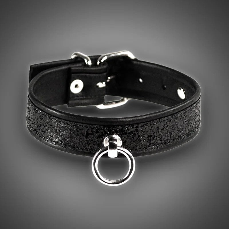 EchtlederhalsbandBlackDiamond3,0cm