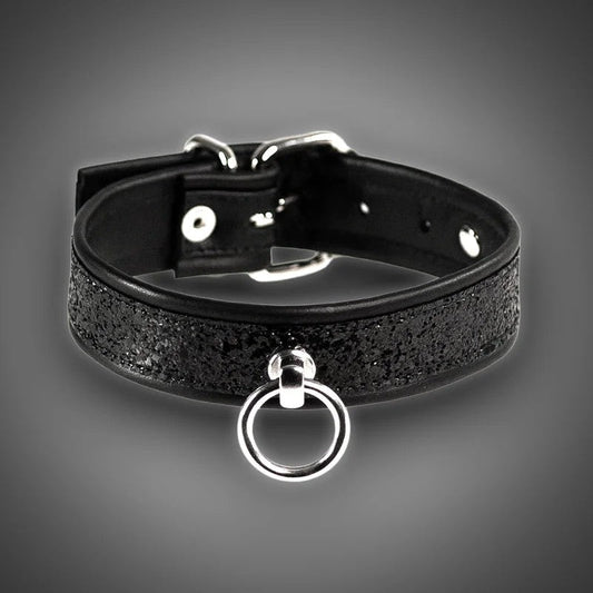 EchtlederhalsbandBlackDiamond3,0cm