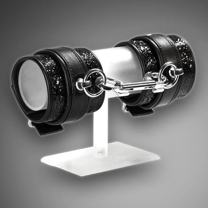 EchtlederhandcuffsBlackDiamond&Leder7,0cm
