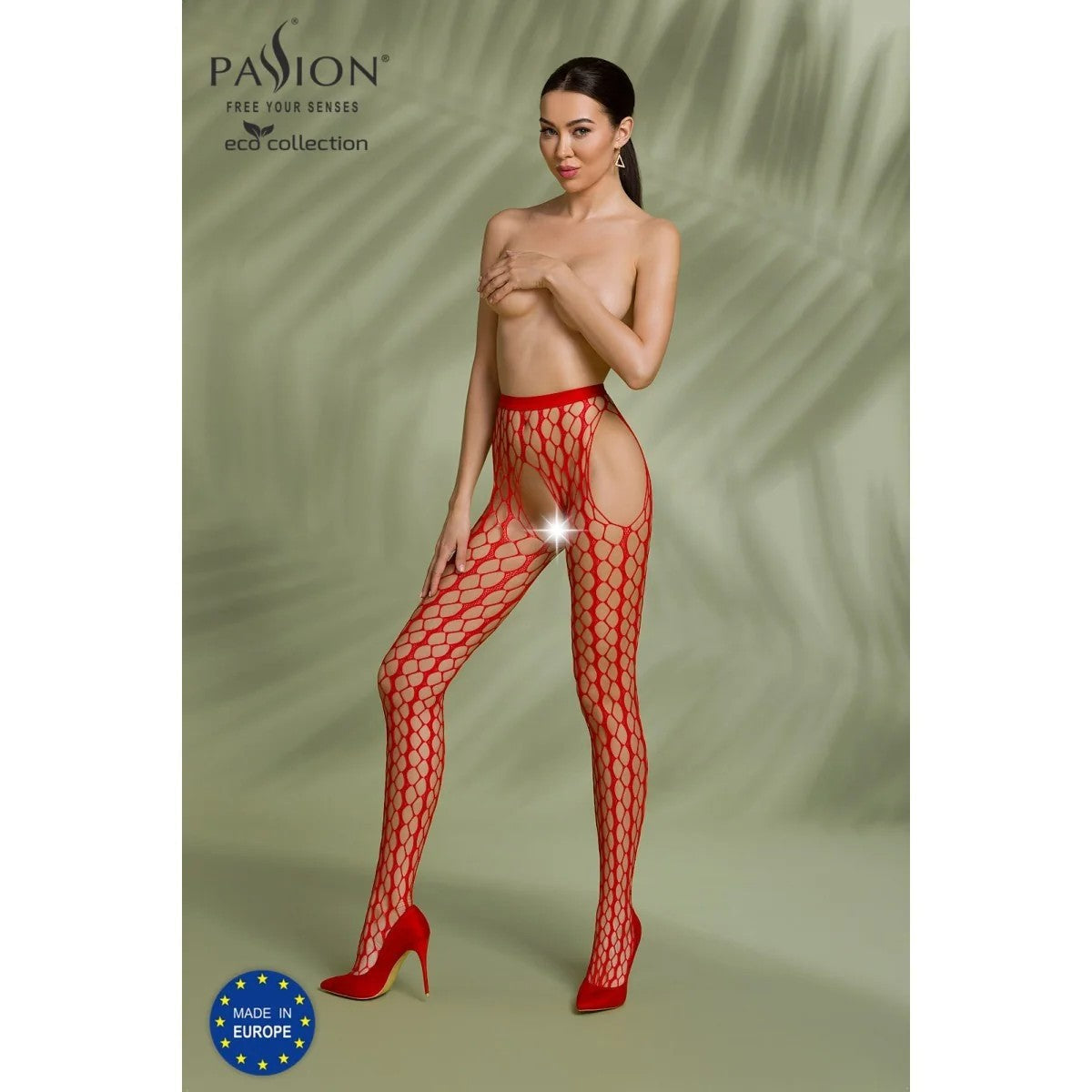 ECOSTRUMPFHOSEOUVERTS007ROTVONPASSIONECOCOLLECTION