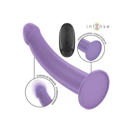 EDDIEVIBRATOR17,5CM10VIBRATIONENLILAFERNBEDIENUNGVONINTENSEFUN