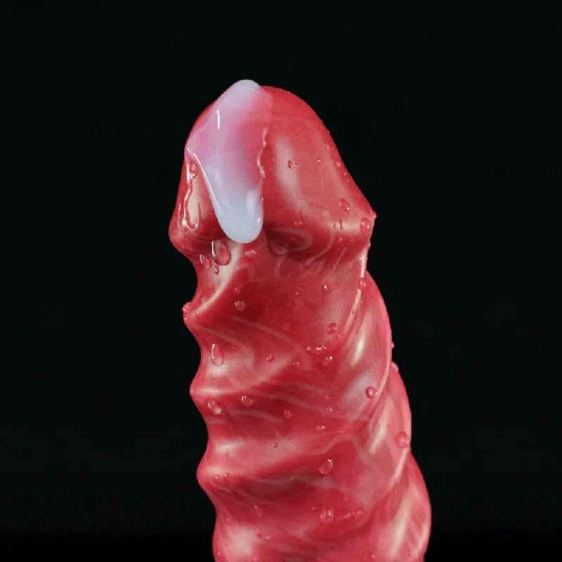 EjakulierenderMonsterdildo-Buttplug–Großes,spiralförmigesSexspielzeugfürdievaginaleProstatamassagefürFrauen
