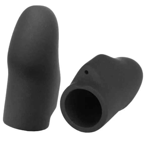 ElectraStimSiliconeNoirExplorerFingerSleeves