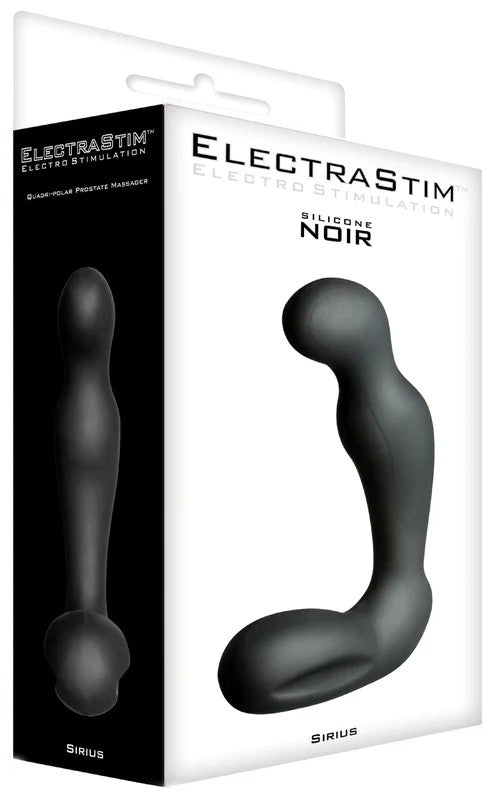 ElectraStimSiriusSiliconeNoirProstateMassager