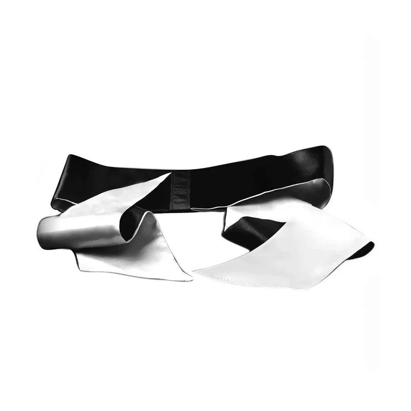 EleganteBandagebzw.Konstriktivbinde–DoubleFaceSchwarz/Silber