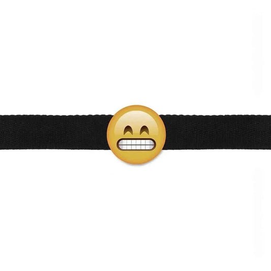 EmoGag–VerstellbarerBallknebelmitschüchternemEmoji-Gesicht