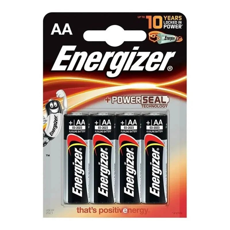ENERGIZER–ALKALINEPOWERBATTERIEAALR6*4