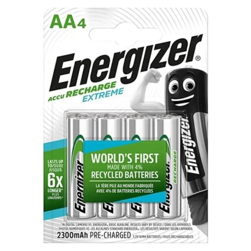 ENERGIZER–EXTREMEWIEDERAUFLADBAREBATTERIEHR6AA2300mAh4EINHEIT
