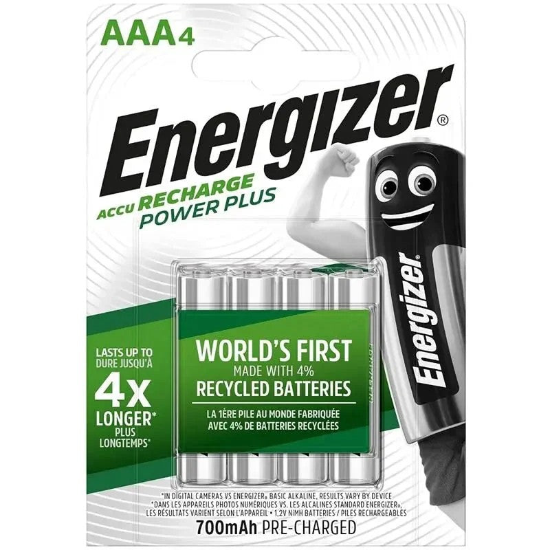ENERGIZER–WIEDERAUFLADBAREBATTERIENAAA4BLISTER4