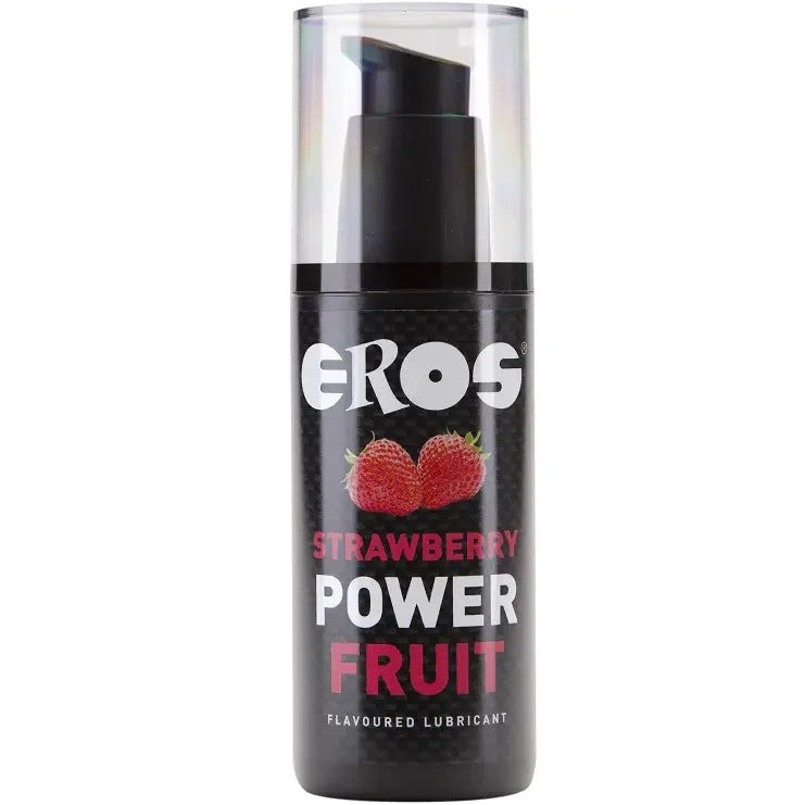 EROSPOWERLINE–STRAWBERRYPOWERFRUITFLAVOUREDLUBRICANT125ML