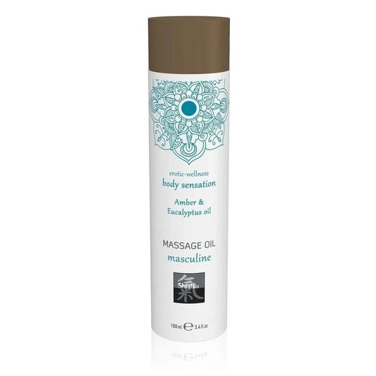 ErotikWellnessBodySensationAmber&EucalyptusOil–MassageölMaskulin,100ml
