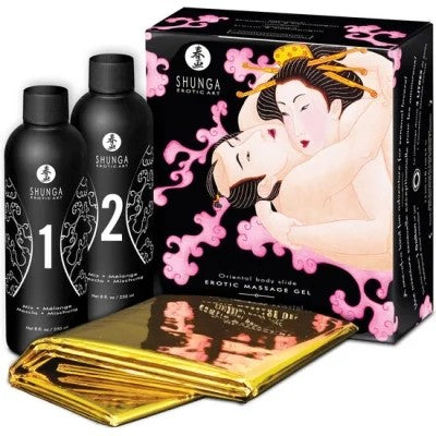 ErotischesMassagegelErdbeerwein|Shunga