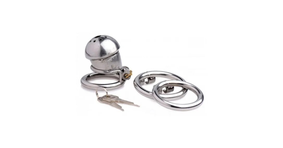 ExileDeluxeLockableChastityCage