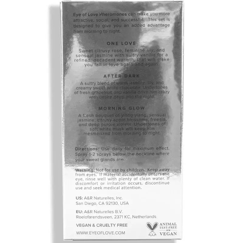EYEOFLOVE–EOLPHRPARFUM10MLSET/3–MORNINGGLOW,ONELOVE,AFTERDARK