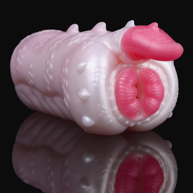 FantasyAlienPussyPocketMasturbator–Silikonzunge,Vaginal-Penis,Biest-SexfürMänner