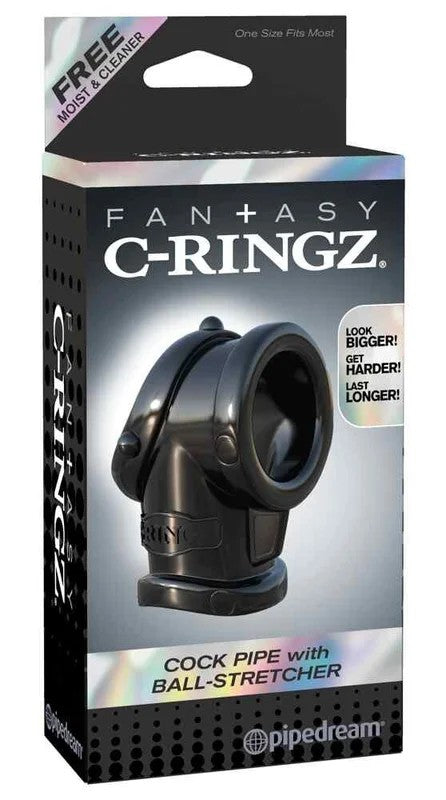 FantasyC-RingzCockPipewithBallStretcher