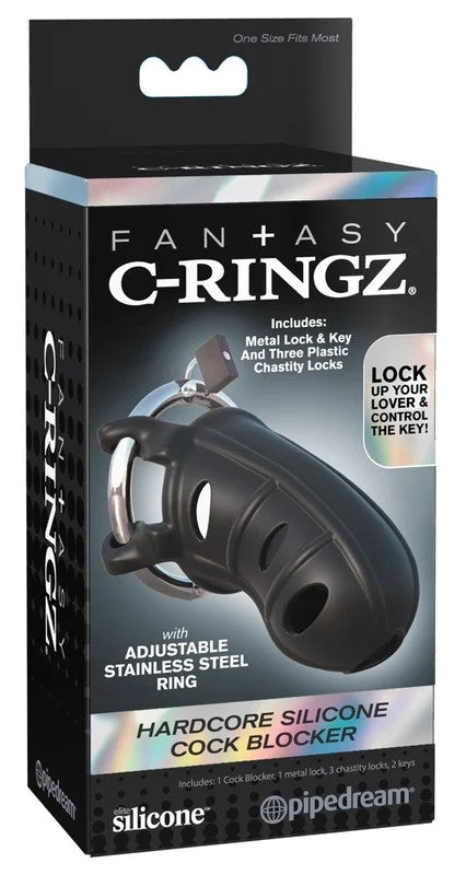 FantasyC-RingzHardcoreSiliconeCockBlocker