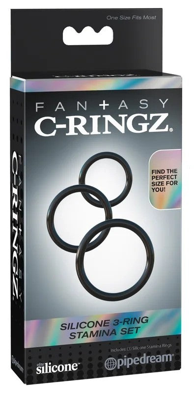 FantasyC-RingzSilicone3-RingStaminaSet