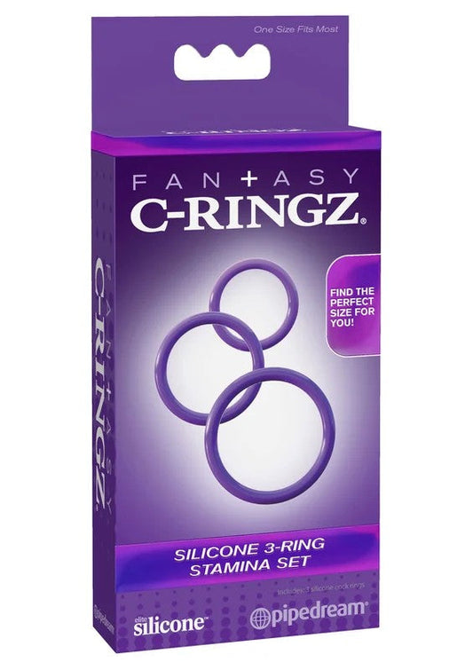FantasyC-RingzSilicone3PieceStaminaSet