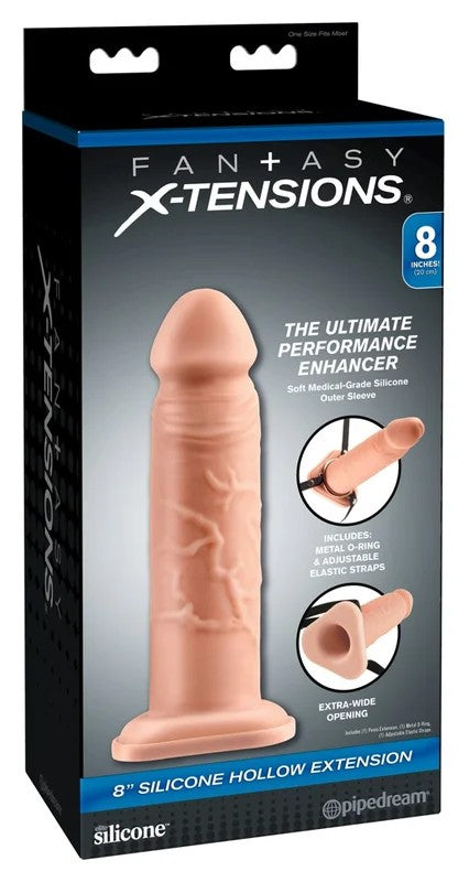 Fantasyxtensions8″SiliconeHollowExtension