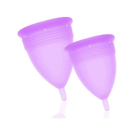 FDASILIKON-MENSTRUALCUPPACKUNGSGRÖSSES+LLILAVONSTERCUP