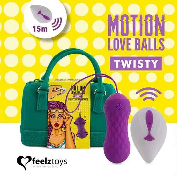 FeelztoysRemoteControlledMotionLoveBallsTwisty