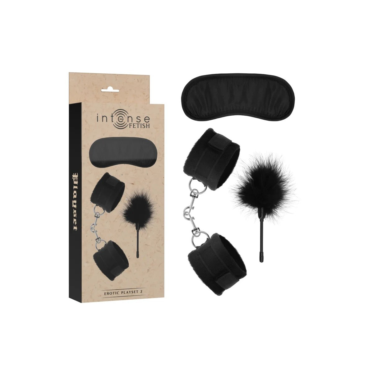 FETISHEROTIKSPIELSET2MITHANDSCHELLEN,BLINDMASKEUNDKITZELVONINTENSEFETISH