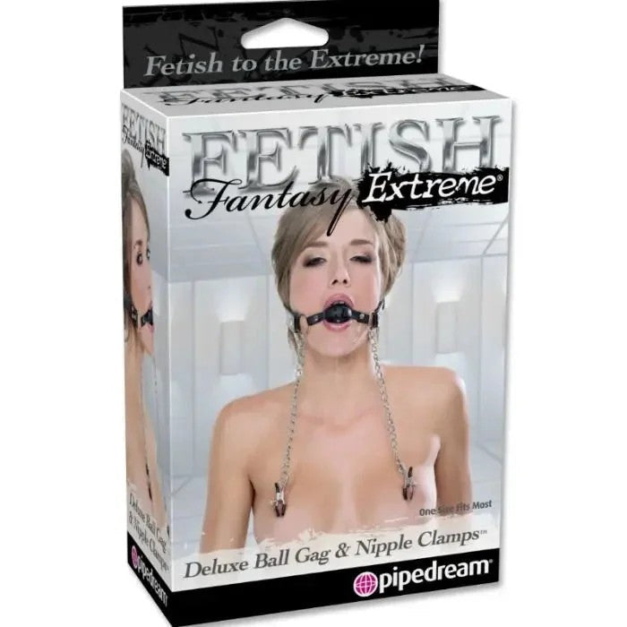 FETISHFANTASYEXTREME–DELUXEBALLGAGUNDNIPPELKLAMMER