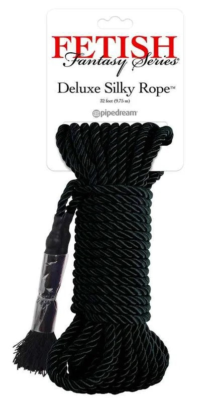 FFSDeluxeSilkRopeBlack