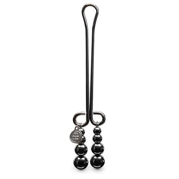 FiftyShadesofGrey–DarkerJustSensationBeadedClitoralClamp