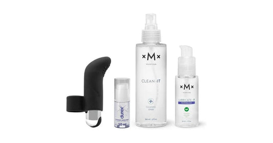 Fingervibratorwithlubecleanandorgasmicgel