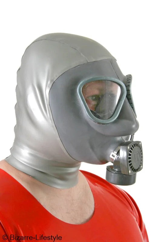 FinnishgasmaskM-61withhood