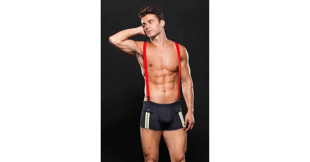 FiremanCostume2PCSBlue