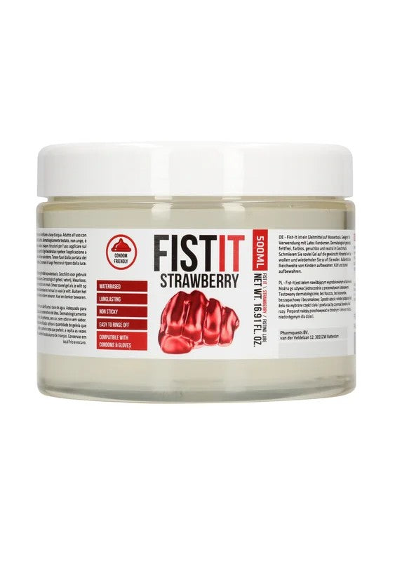FistIt–ExtraThickErdbeereGleitgel500mlTiegel