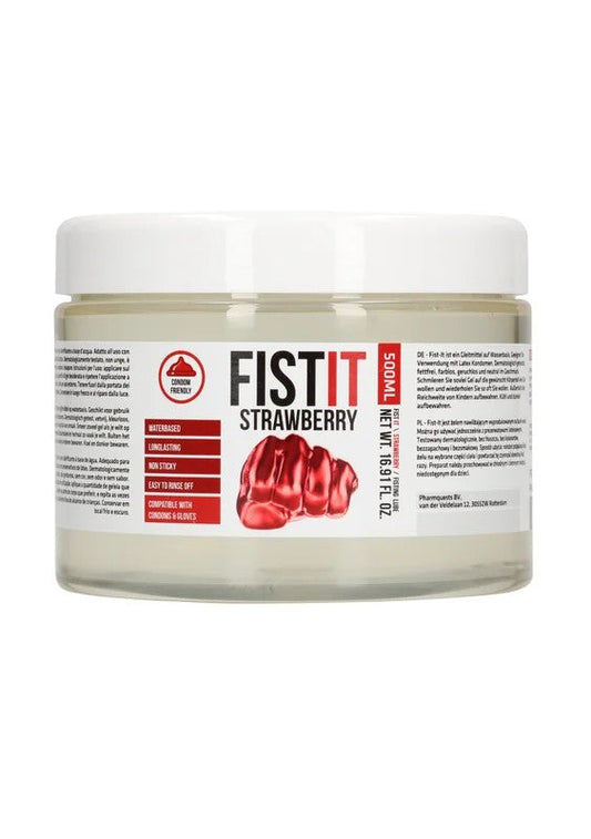 FistIt–ExtraThickErdbeereGleitgel500mlTiegel